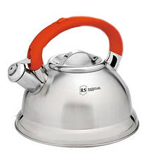 Чайник из нержавеющей стали со свистком 3,2 L Rainstahl RS 7623-32 Red