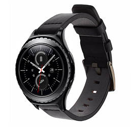 Шкіряний ремінець Primo Classic для годинника Samsung Gear S2 Classic (SM-R732 / SM-R735) - Black