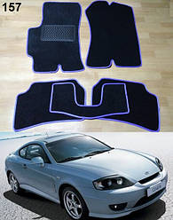 Ворсові килимки на Hyundai Coupe '02-09
