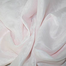 Тюль вуаль однотон рожевий перли