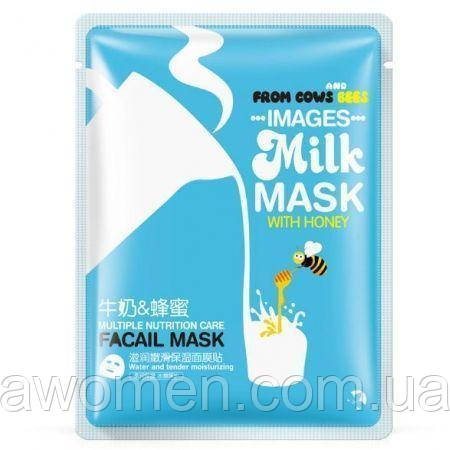 Маска для обличчя Images Milk Mask With Honey з екстрактом меду та молока 30 g
