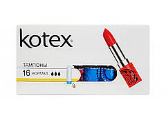 Тампони Kotex Normal (3 к.) - 16 шт.