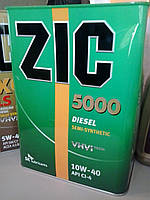 Моторное масло Zic 5000 Diesel 10W-40 (Канистра 4литра)