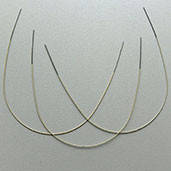 Дуги Ni-Ti, з покриттям Silver Star, на нижню щелепу, прямокутні, Ortho - Star (Орто - Стар), USA (США)