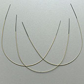 Дуги Ni-Ti, з покриттям Silver Star, на нижню щелепу, прямокутні, Ortho - Star (Орто - Стар), USA (США)