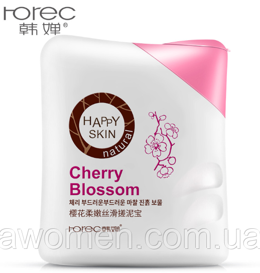 Парфумований гель пілінг-скатка для тіла Rorec Blossom Cherry 200 ml