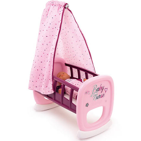 Кроватка для куклы Колыбель Baby Nurse Smoby 220338, фото 2