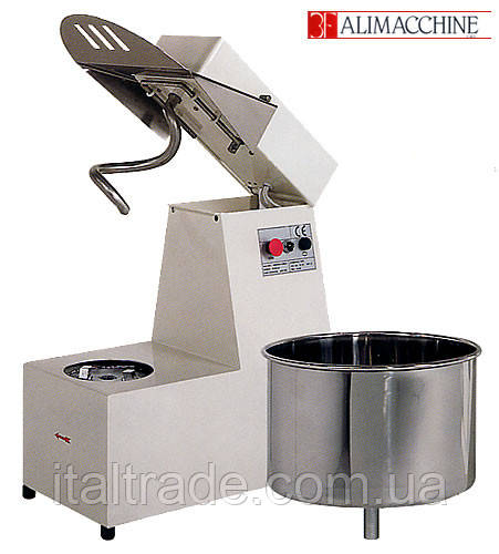 Тістоміс спіральний Alimacchine SM30VET2VTX об'єм 32 літри 2 швидкості підйомна голова