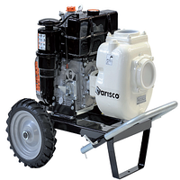 Дизельна мотопомпа JD 2-100 G30 MLD56 TROLLEY