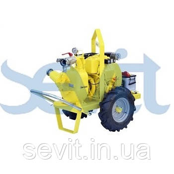 Дизельная мотопомпа JETTING JD 2-215 G10 MLD30 TROLLEY - фото 1 - id-p108214706