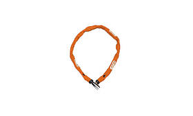 Замок Abus 1500/60 Web оранжевий, ланцюг з кодовим замком 4 мм, 0,6 м
