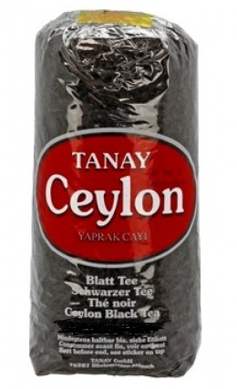 Чай черный Tanay Ceylon Yaprak Cayi 100 g, цена 39 грн - Prom.ua (ID ...