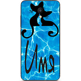 Іменний чохол бампер з прізвищем для Meizu М6 друк на чохлі