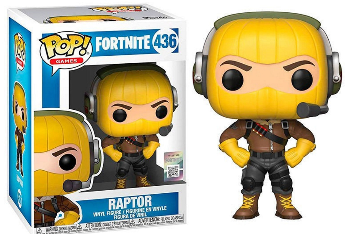 Фігурка Funko Pop Фанко Поп Раптор Фортнайт Fortnite Raptor 10 см F R 436