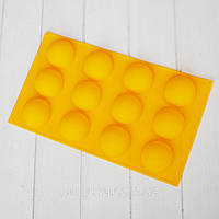 Форма силіконова півсфери 12 шт 4,8 см