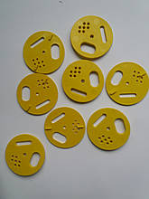 Льотковий загороджувач для Нуклеусів, пластмасовий круглий Ø 50 з ручкою.