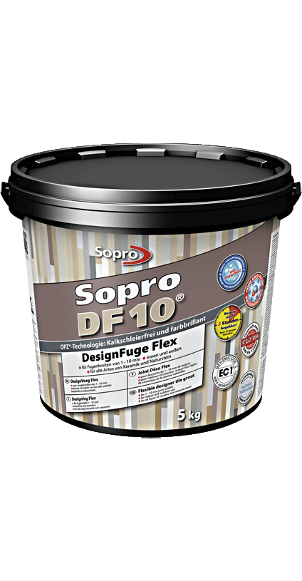 Sopro DF 10 - Декоративна еластична затирка 1 – 10 мм 5 кг
