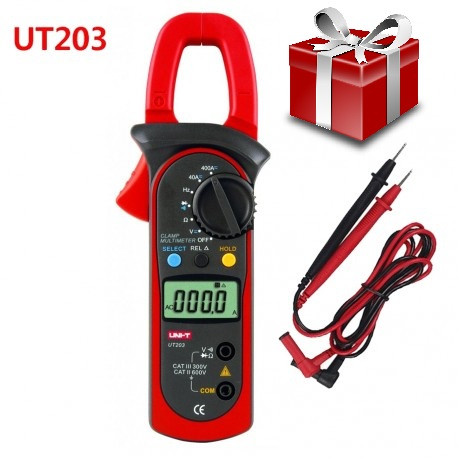 Струмові кліщі для постійного струму Unit UT203 DC/AC