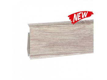 Плінтус підлоговий Korner EVO 70 Industrial Collection Дуб Алабастр 25-71-0-024E