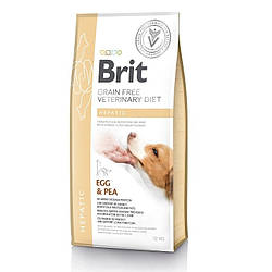 Ветеринарна дієта Brit VD GF Hepatic (Бріт для собак при печінковій недостатності) 2кг.