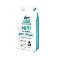 Корм Brit Care GF Mini Light & Sterilised (Брит Кеа для стерелизованных собак мелких пород) 400г.