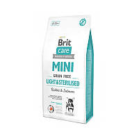 Корм Brit Care GF Mini Light & Sterilised (Брит Кеа для стерелизованных собак мелких пород) 2кг.