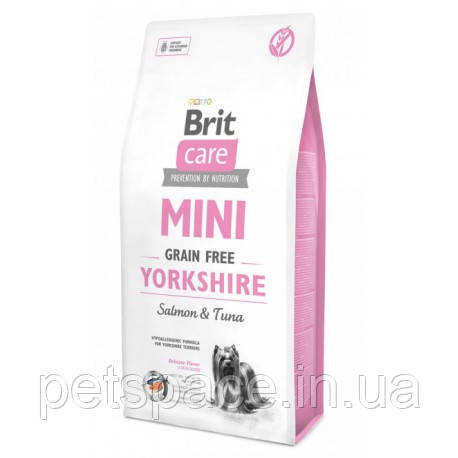 Корм Brit Care GF Mini yorkshire (Бріт Кеа для собак породи Йоркширський тер'єр) 2кг.