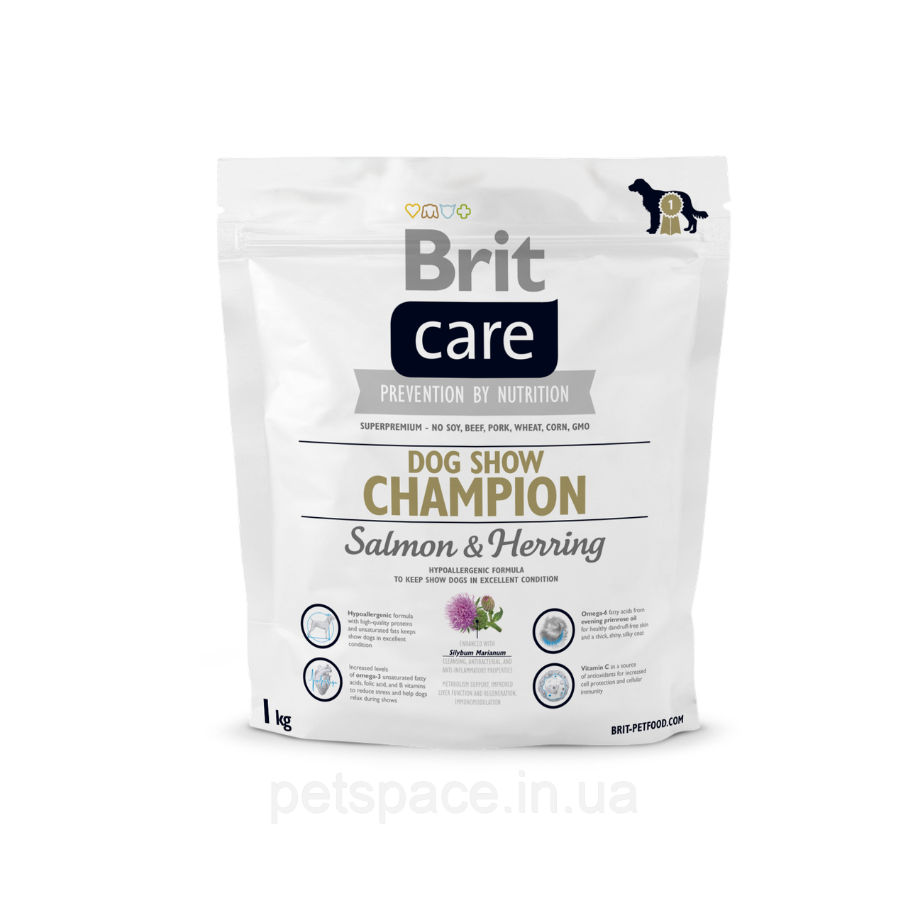 Корм Brit Care Dog Show Champion (Бріт Кеа для виставкових собак всіх порід) 1кг .