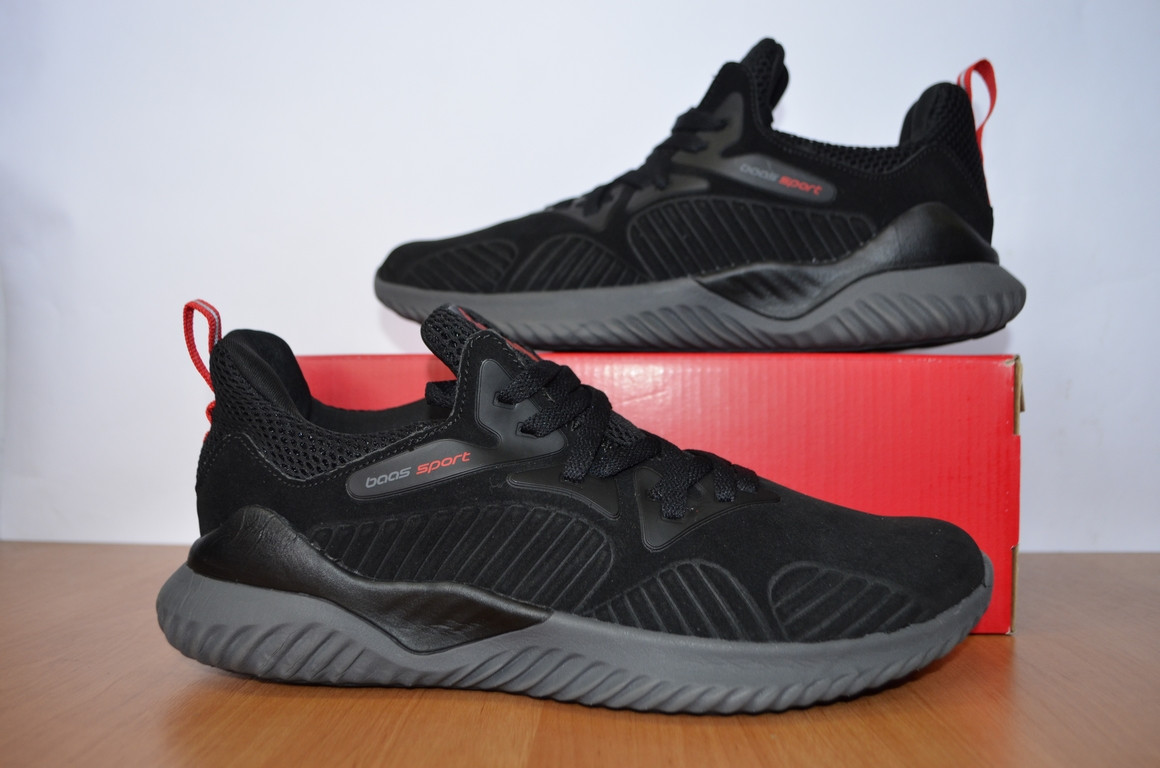 Купить Кроссовки Bass мужские.черные., цена 1386 грн — Prom.ua (ID ...