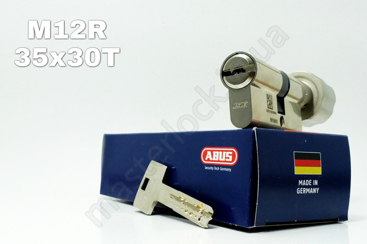 Циліндр ABUS M12R 65мм 35-30 ключ-тумблер