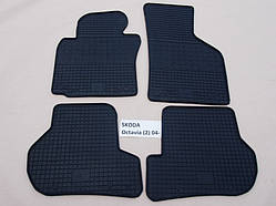 Коврики салона Шкода Октавия, Skoda Octavia(2) 04-/VW Golf V 03-/Golf Vl 08-/Jetta 05- (к-т 4шт.)