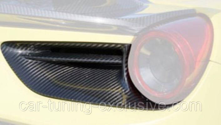 MANSORY rear air outtake grills for Ferrari 488 GTB / Spyder
