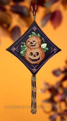 Набір для вишивання "Pumpkin Duo//Гарбузовий дует" Mill Hill MH229203, фото 1