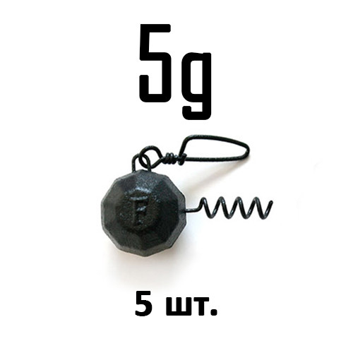 ШТОПОР ГРАНОВАНИЙ Fanatik колір: BLACK 5 р. 5 шт.