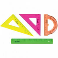 Лінійки, трикутники, трафарети