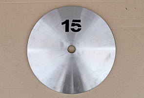 Млинець сталевий Н/О 15 кг (26/31/52 мм)