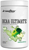 Амінокислоти IronFlex — BCAA Ultimate (400 грамів) green apple/зелене яблуко
