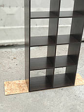 Стелаж для дому 4х2 на 8 секцій. Колір Венге магія, фото 3