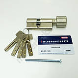 Циліндр ABUS M12R 65мм 30-35 ключ-тумблер, фото 3