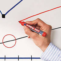 Маркери для сухостираємих дошок