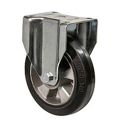 Колесо 2707-M-100-B(27 "Medium") Ø 100мм, неповоротне посилене з кріпильною панеллю