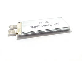 Акумулятор Li-pol 3,7 V 800mAh 602562