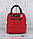Стильний рюкзак міський сумка бренд 1721 червоний, забарвлення, фото 5