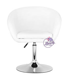 Кресло парикмахера Мурат Нью, белое