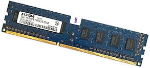 Оперативна пам'ять Elpida DDR3 2Gb 1333MHz PC3-10600U CL9 1R8 (EBJ20UF8BCF0-DJ-F) Б/В