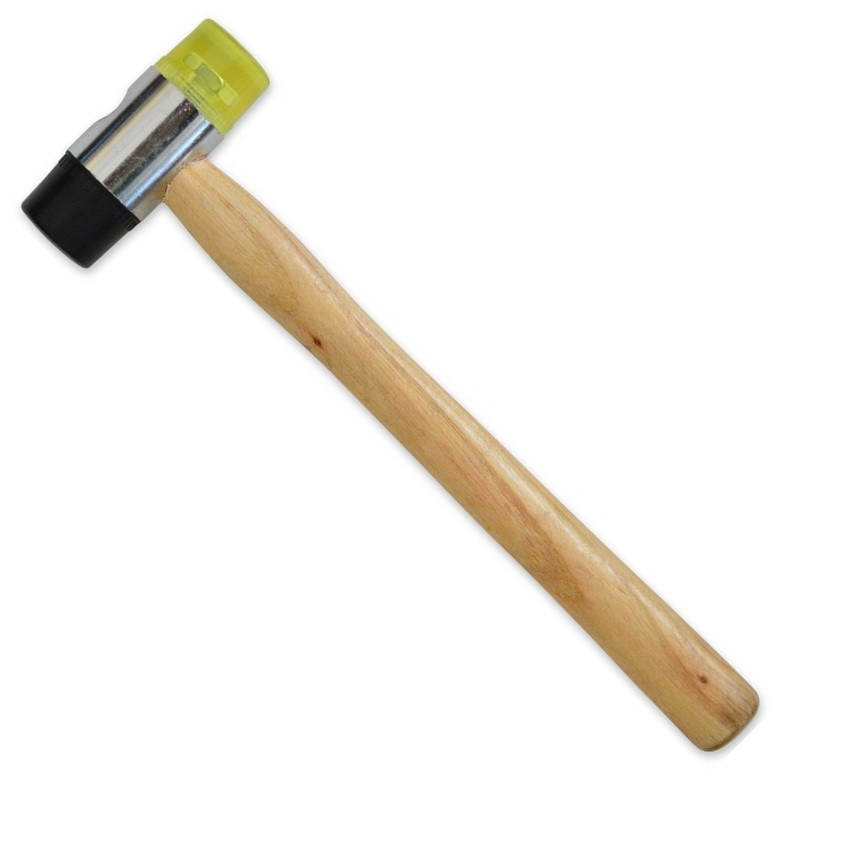 Киянка універсальна Technics пластик та гума 30 мм 450 г (39-040)