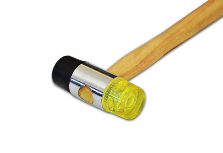 Киянка універсальна Technics пластик та гума 30 мм 450 г (39-040), фото 2