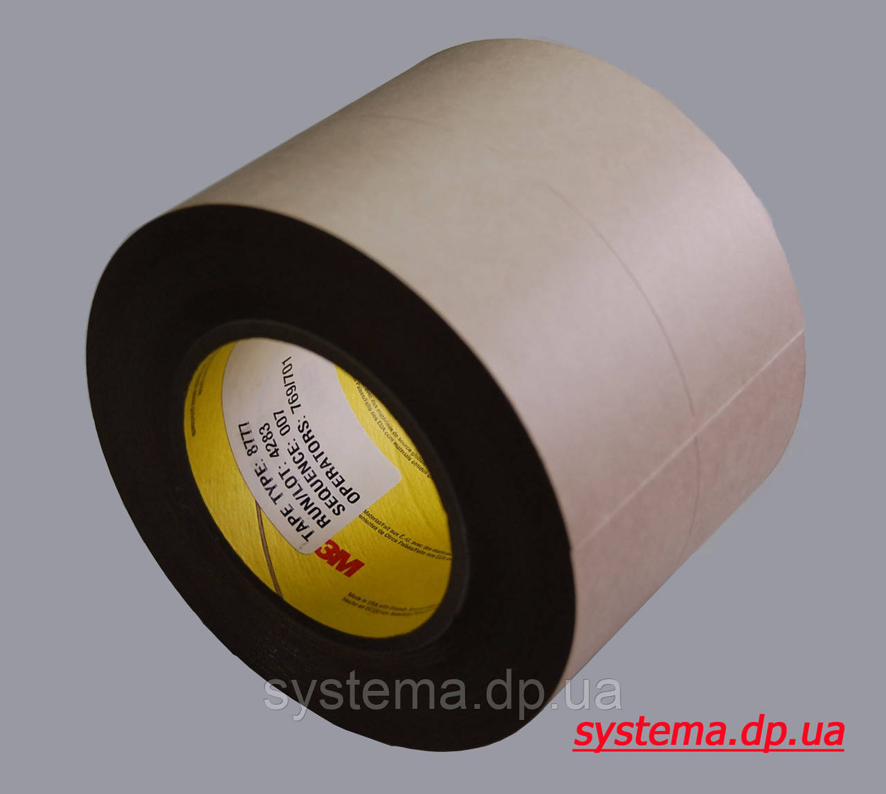 3M Flexible Air Sealing Tape 8777 - Еластична герметизуюча стрічка 100,0х0,13 мм 50/50, рулон 23 м