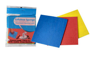 Набір губок целюлозних 16*18см 3шт