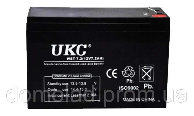 Акумуляторна Батарея UKC 12 V 7 А, фото 1